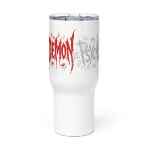 Demon vs Psycho Travel mug